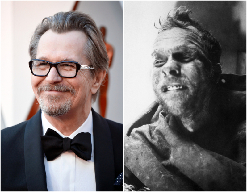 Gary Oldman y Albert Johnson | Getty Images Photo by Kevin Mazur/WireImage & Alamy Stock Photo