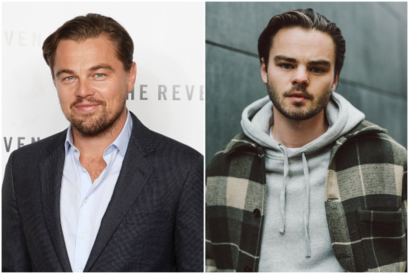 Leonardo DiCaprio y Konrad Annerud | Getty Images Photo by Dave J Hogan & Instagram/@konradannerud