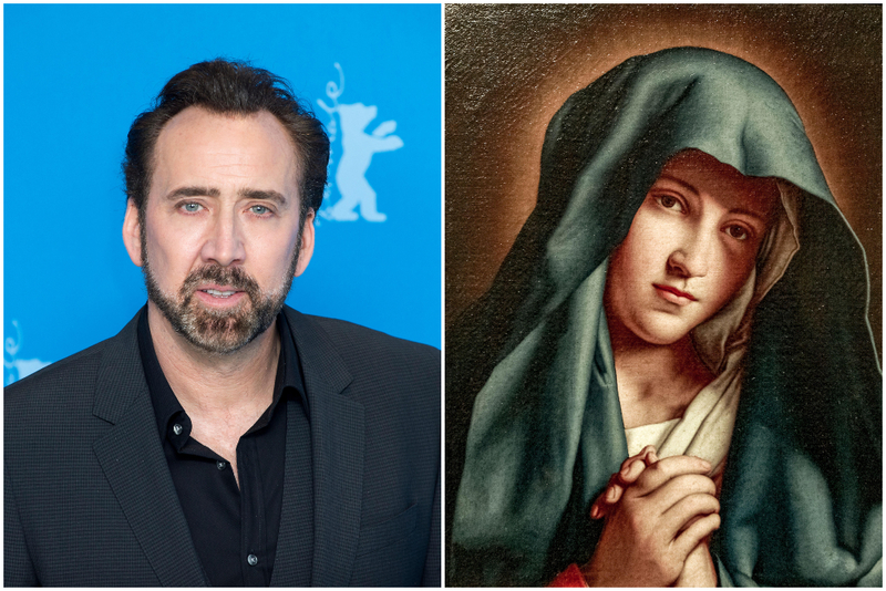 Nicolas Cage y Nuestra Señora de los Dolores | Alamy Stock Photo