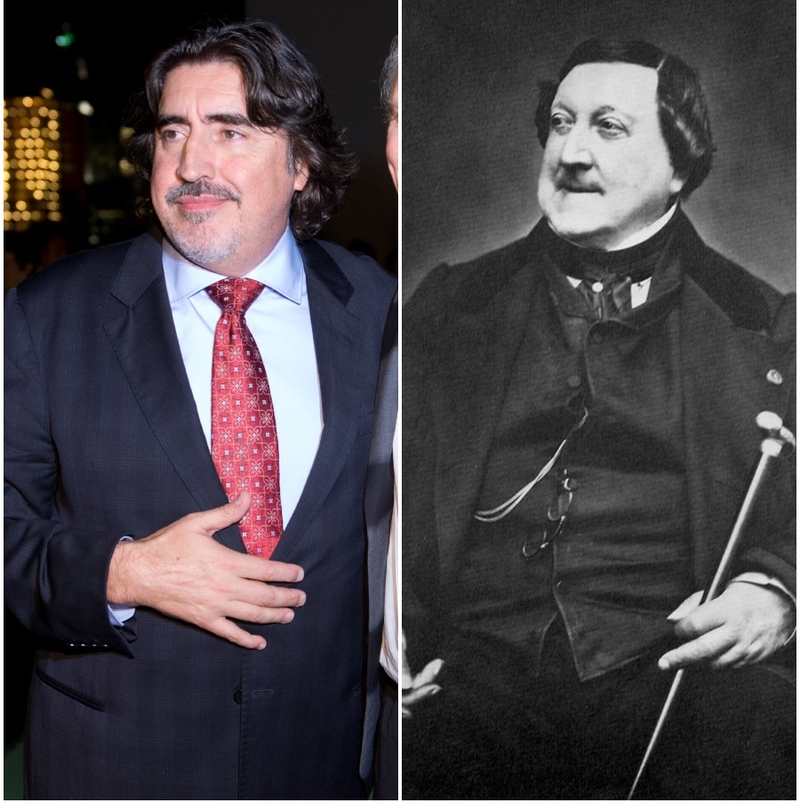 Alfred Molina y Gioachino Antonio Rossini | Getty Images Photo by Noam Galai/WireImage & Fine Art Images/Heritage Images