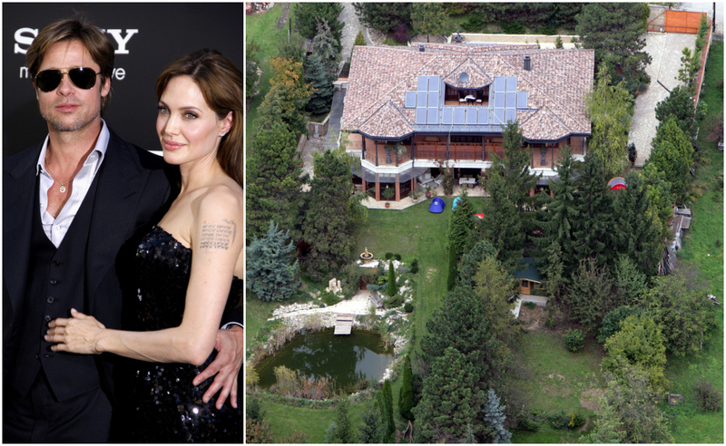 Brad Pitt and Angelina Jolie ~$61 Million, Los Angeles | Shutterstock