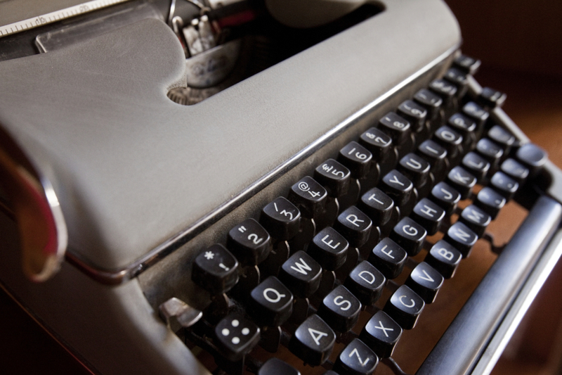 Using a Typewriter | giulio napolitano/Shutterstock