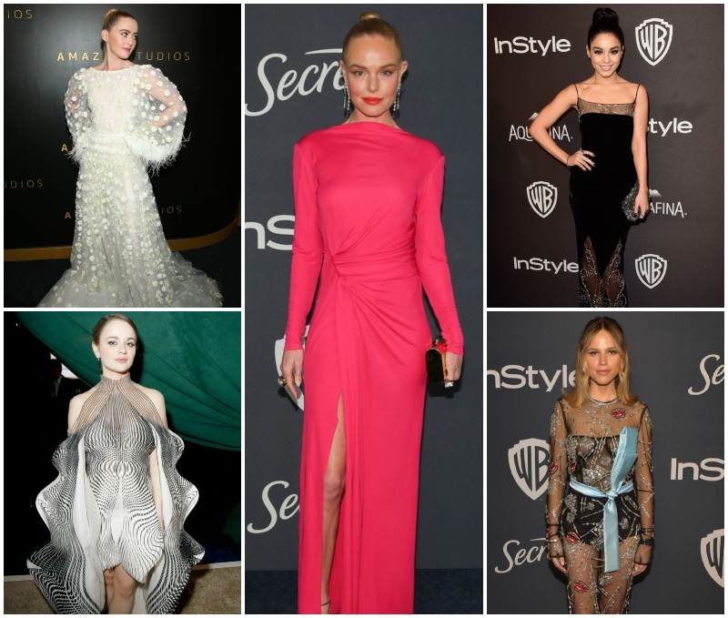 Give a Round of Applause for the Golden Globes After Party Dresses | Getty Images Photo by Paul Archuleta/WireImage & Jemal Countess/FilmMagic & Frazer Harrison & Rachel Murray/Hulu & Matt Winkelmeyer/InStyle