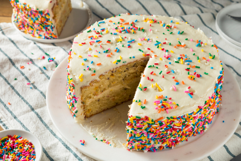 Cake | Alamy Stock Photo by Brent Hofacker 