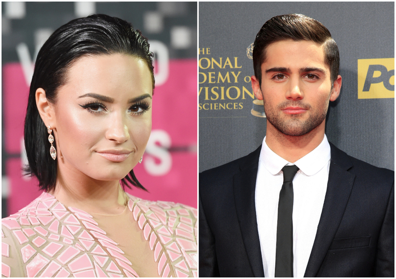 Demi Lovato and Max Ehrich | Getty Images Photo by Jason Merritt & Shutterstock