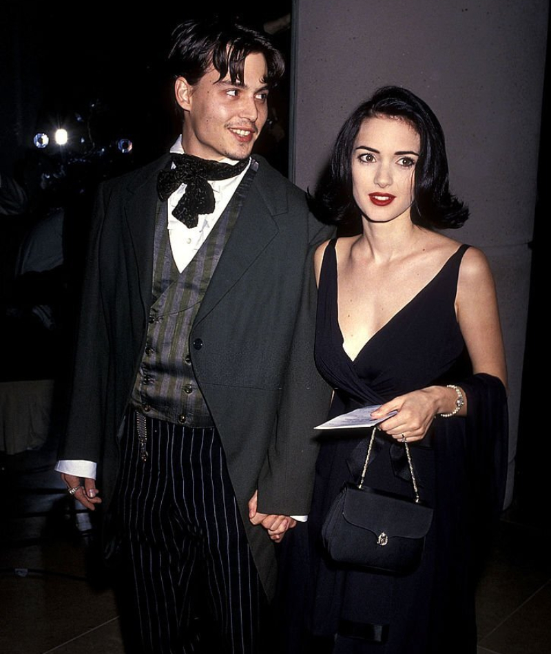 Johnny Depp and Winona Ryder | Getty Images Photo by Ron Galella, Ltd.