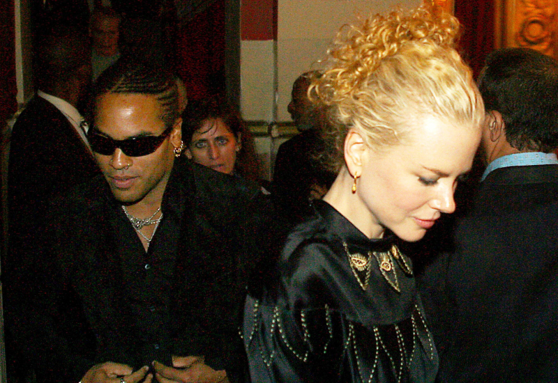 Lenny Kravitz and Nicole Kidman | Alamy Stock Photo