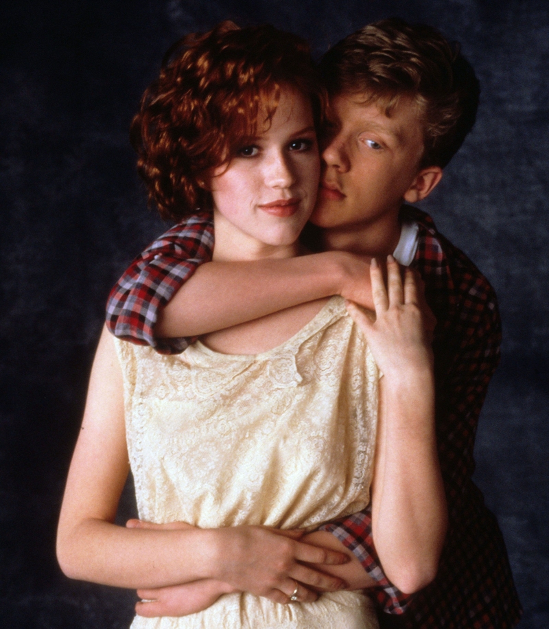 Molly Ringwald and Anthony Michael Hall | Alamy Stock Photo