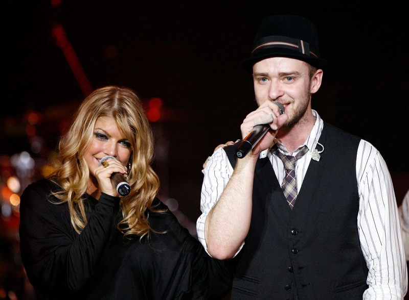 Justin Timberlake and Fergie | Alamy Stock Photo