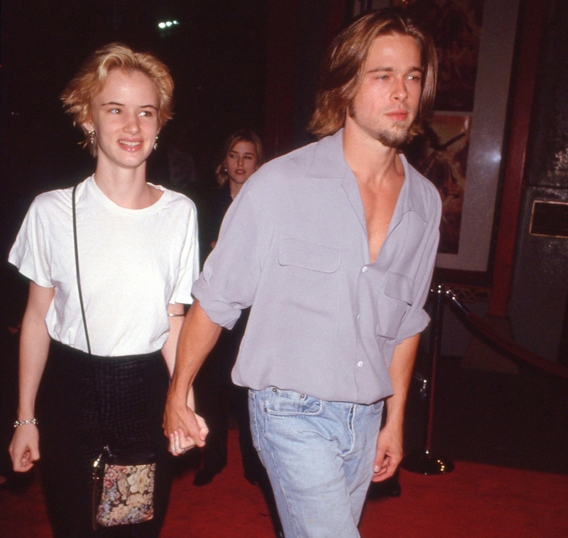 Juliette Lewis and Brad Pitt | Alamy Stock Photo
