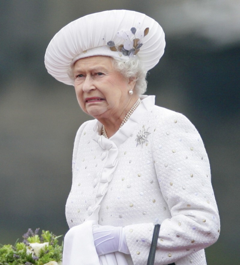 A rainha faz outra careta | Getty Images Photo by Max Mumby/Indigo