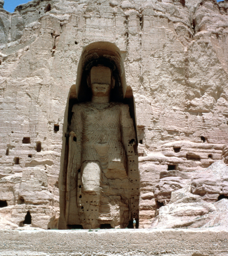 The Buddhas of Bamyan | Alamy Stock Photo by Sonia Halliday Photo Library 