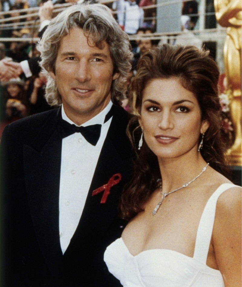 Richard Gere and Cindy Crawford | Alamy Stock Photo