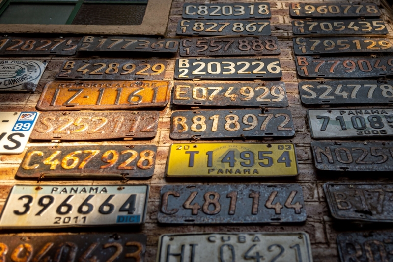 License Plates | Alamy Stock Photo