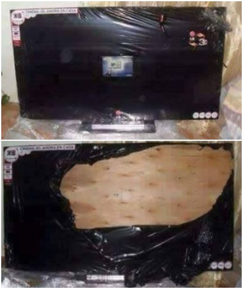 Televisor de madera | Facebook/@sulitdesenyo