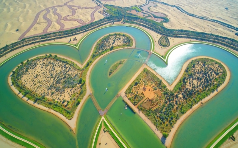 Der herzförmige See | Shutterstock
