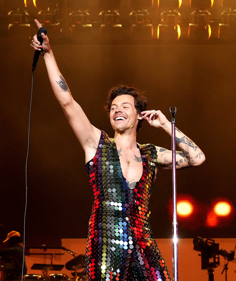 Harry Styles Brilhando | Getty Images Photo by Kevin Mazur