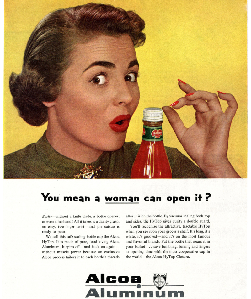 Frauen können diese Ketchup-Flasche öffnen | Alamy Stock Photo by Shawshots