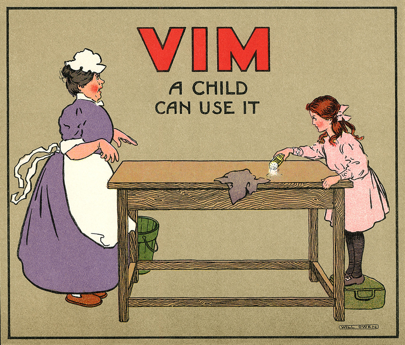 Vim Scheuerpulver für Kinderarbeit? | Alamy Stock Photo by Neil Baylis