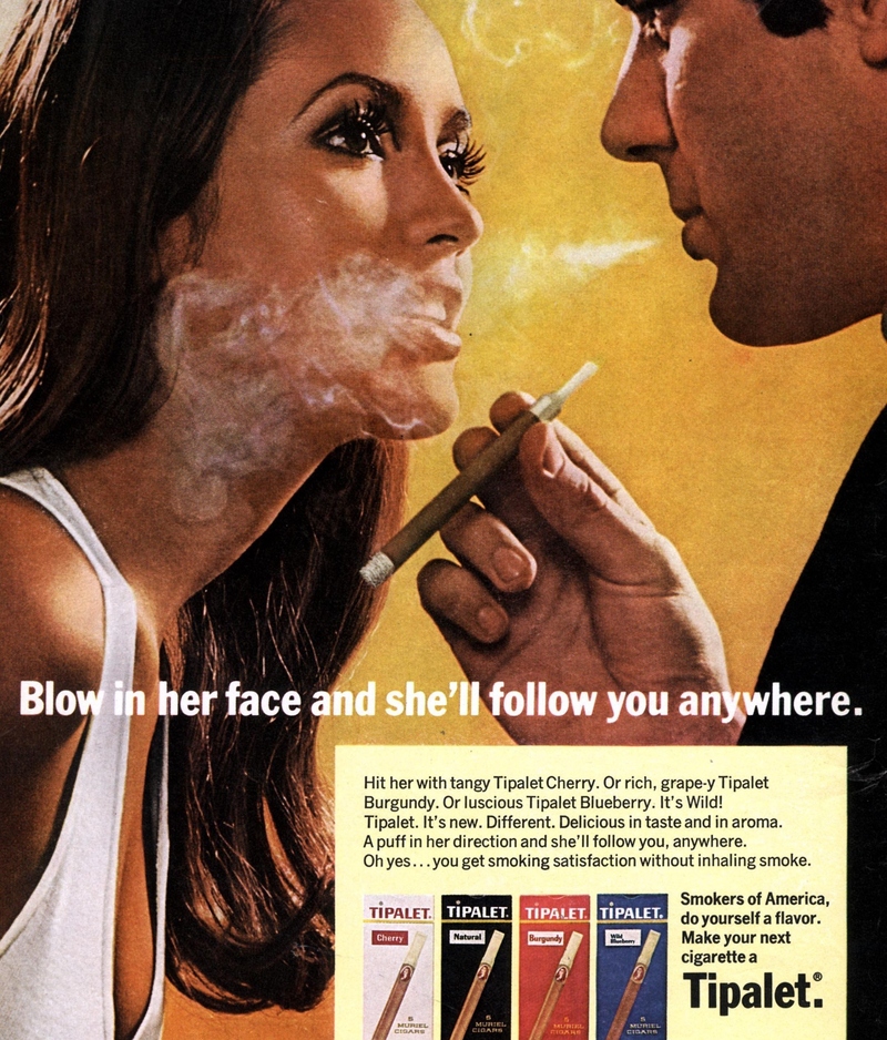 Zigarettenwerbung mit bitterem Beigeschmack | Alamy Stock Photo by Retro AdArchives