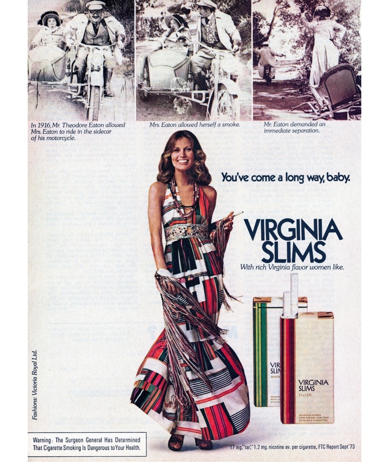 Feminismus und Werbung in den 70er Jahren | Alamy Stock Photo by Patti McConville 