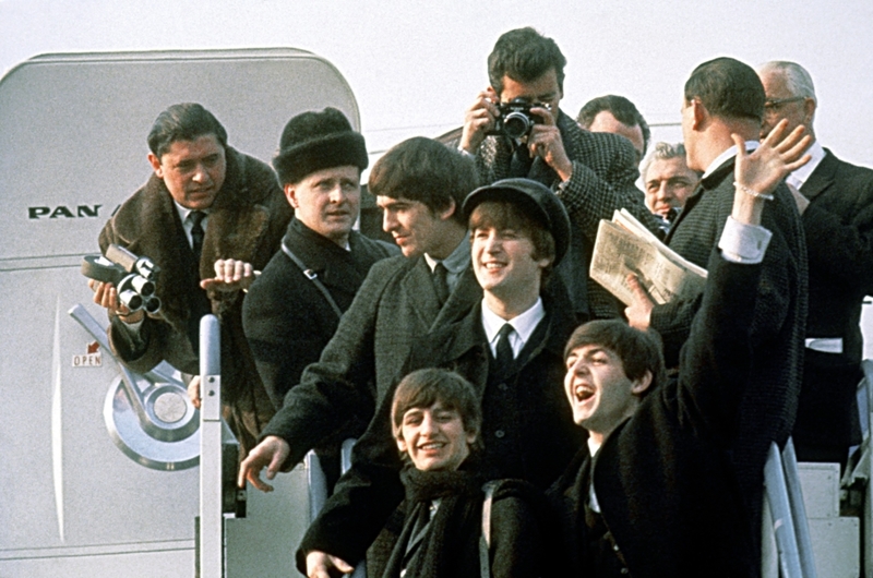 Chegando aos Estados Unidos, 1964 | Getty Images Photo by Michael Ochs Archives