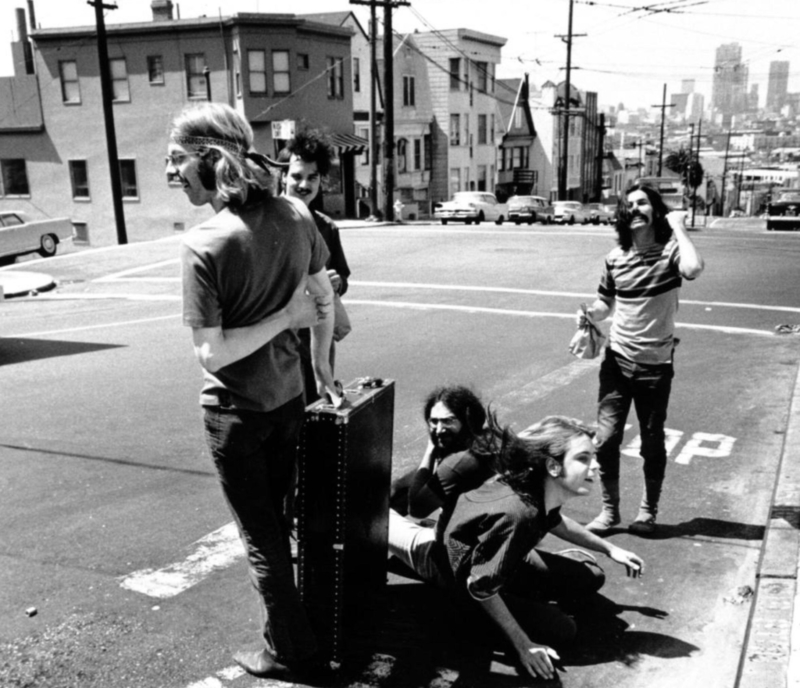 The Warlocks, Mais Tarde Conhecidos pelo Seu Nome de Mais popular, Grateful Dead, Brincando na Área da Baía de São Francisco, 1965 | Alamy Stock Photo