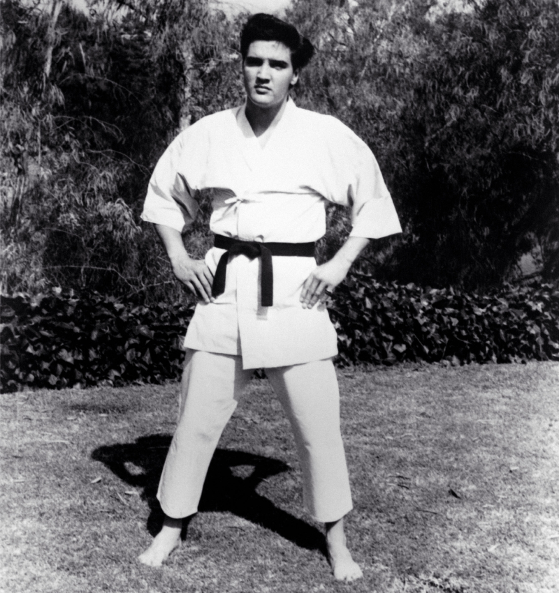 Elvis, o Karateca | Alamy Stock Photo