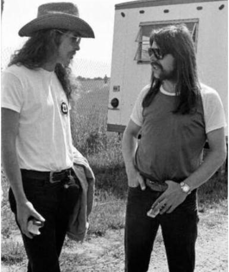 Os Lendários Roqueiros Ted Nugent e Bob Seger Lado a Lado, em 1972 | Facebook/@tednugent