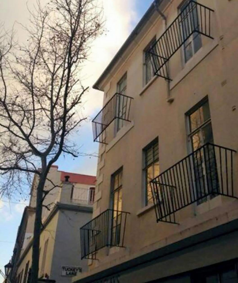 Minimalistischer Balkon fehlgeschlagen | Twitter/@FranOLeary