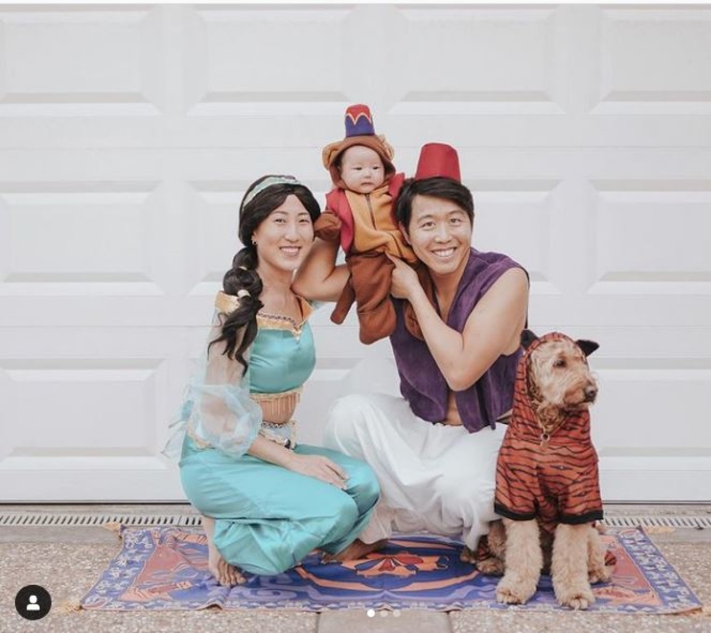 La familia Aladdin | Instagram/@cpaktang