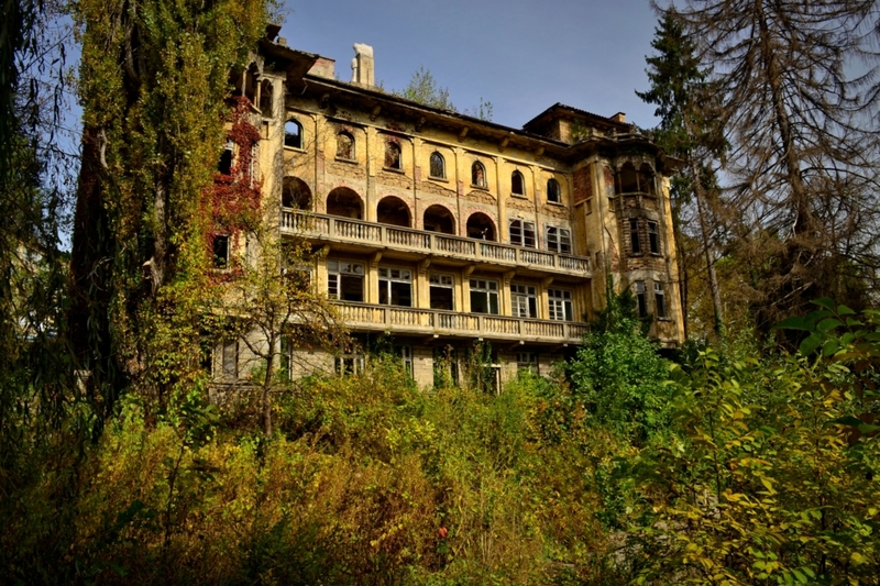 La casa abandonada del empresario búlgaro Pencho Semov | Shutterstock