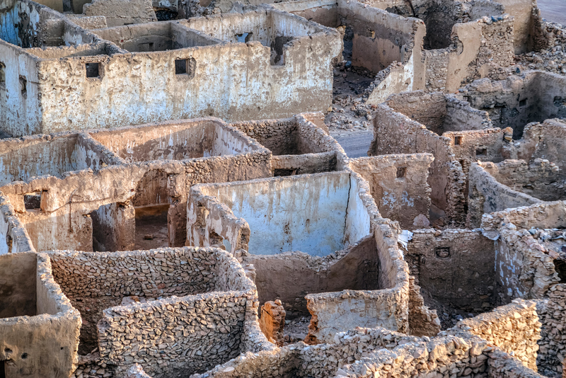 La ciudad abandonada de Umm el Howeitat en Egipto | Alamy Stock Photo by Joana Kruse