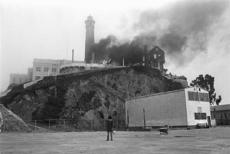 El incendio de Alcatraz | Getty Images Photo by Bettmann 