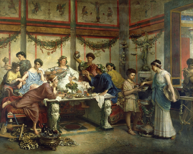 Roman Eating Customs | Alamy Stock Photo