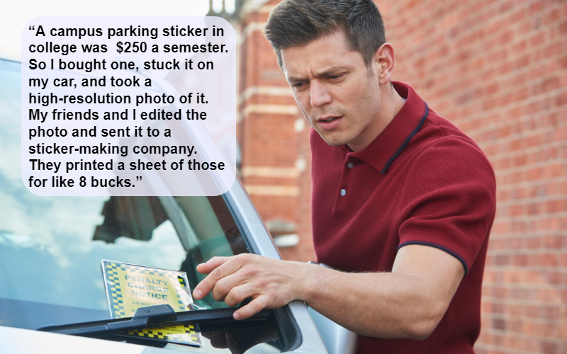 Punking the Parking Police | Alamy Stock Photo by Ian Allenden