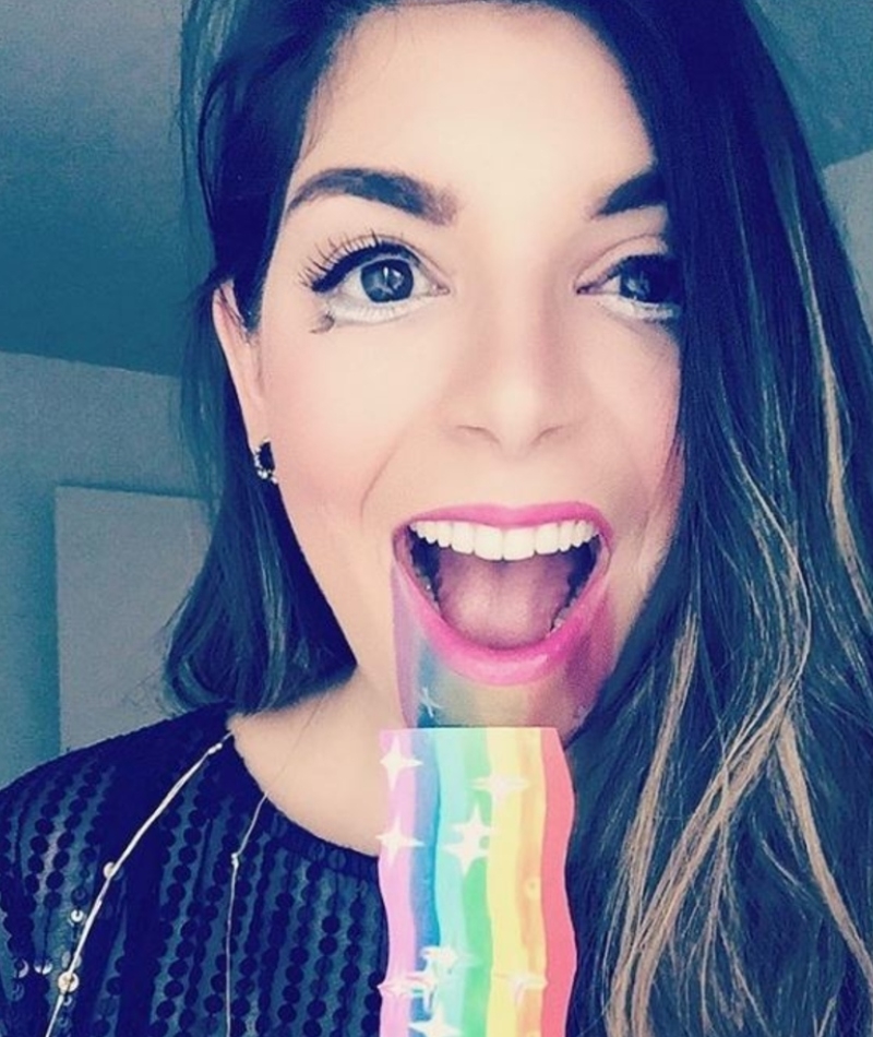 Dieser Snapchat-Filter ist das perfekte Horrorfilm-Makeup | Instagram/@bruntunes