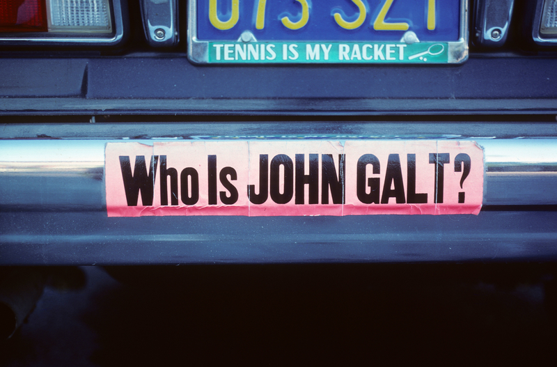 Atlas wirft die Welt ab III: Wer ist John Galt? (2014) | Alamy Stock Photo by Paul Liebhardt 