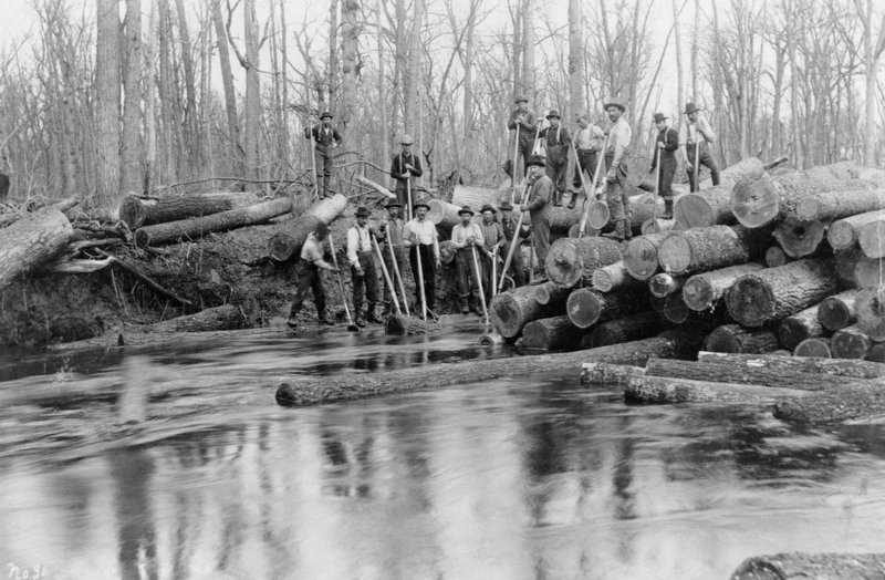 Log Driver | Getty Images Photo by Minnesota Historical Society/CORBIS