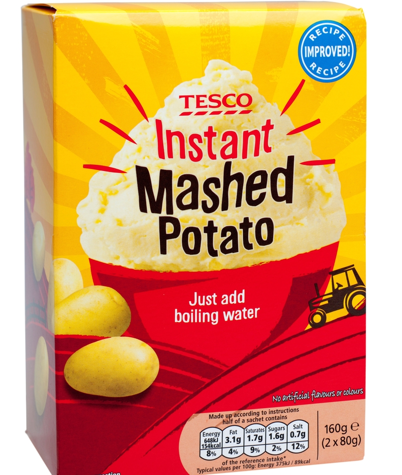Instant Mashed Potatoes | Alamy Stock Photo