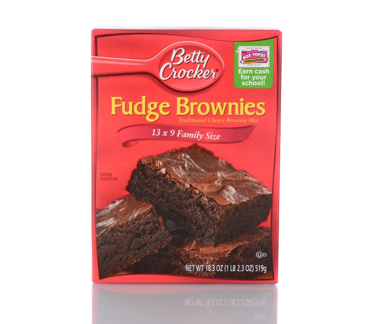 Betty Crocker Fudge Brownie Mix | Alamy Stock Photo