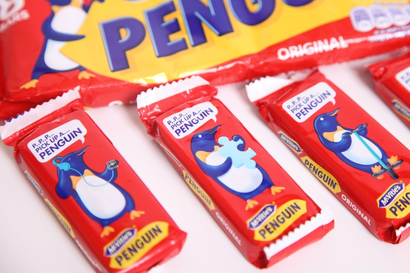 McVities Penguin Milk Chocolate Biscuit | Alamy Stock Photo