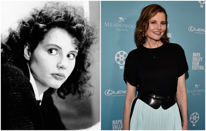 Geena Davis | Alamy Stock Photo by 20thCentFox/Courtesy Everett Collection & Getty Images Photo by Tim Mosenfelder