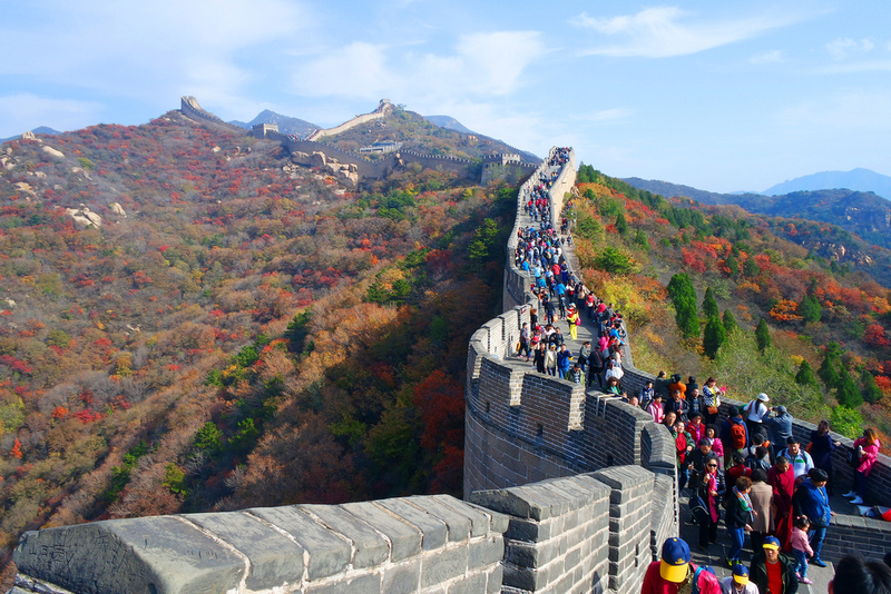 Die Wirklichkeit: Chinesische Mauer, China | Shutterstock