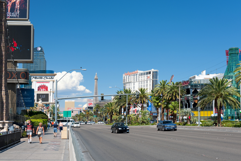 Realität: Las Vegas Strip, Las Vegas | Shutterstock 