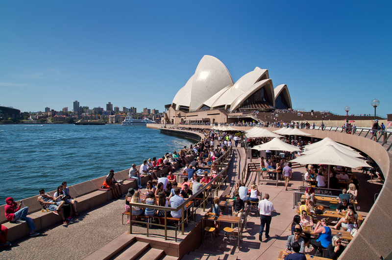 Die Wirklichkeit: Das Opernhaus von Sydney, Australien | Shutterstock