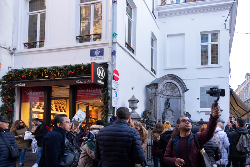 Die Wirklichkeit: Manneken Pis, Brüssel | Shutterstock 