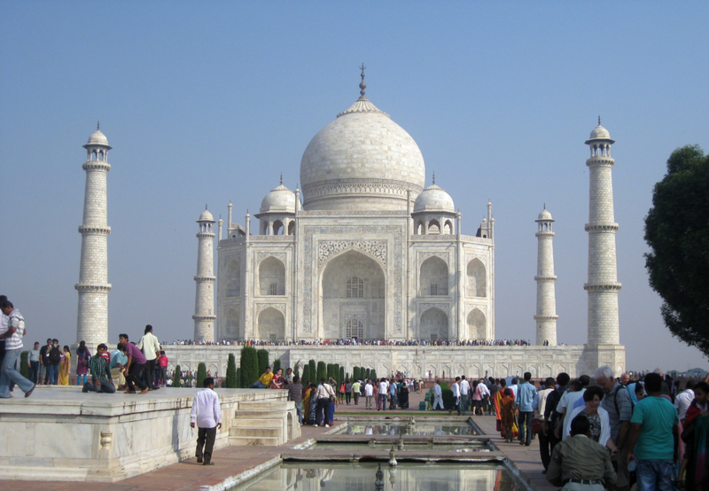 Die Wirklichkeit: Das Taj Mahal, Indien | Shutterstock