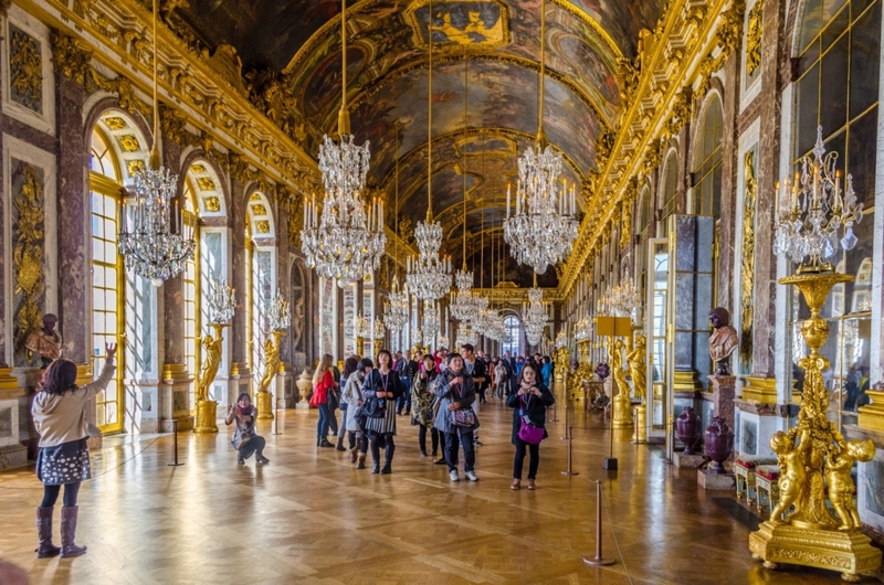 Realität: Palast von Versailles, Versailles, Frankreich | Shutterstock