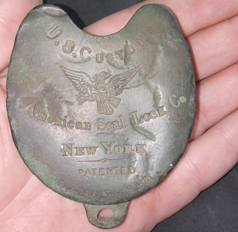 A U.S. Seal Lock From 1870 | Reddit.com/Big_dick_daddy_kpv